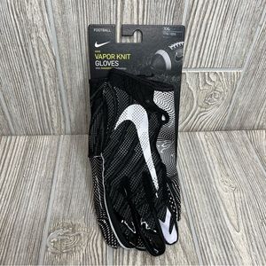 Nike Vapor Knit Football Gloves Men's Sz XXL Black Magnigrip CJ9259-091 NWT.